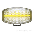 Barres LED de travail imperméables 64W Barres LED à LED jaune blanc LED LED LED LED POUR TRAVAIL OFFROAD TRIC